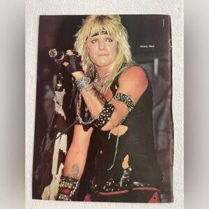 Vintage Vince Neil pinup